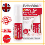 BetterYou Vitamin D3000 + K2 Oral Spray 3000iu Vitamin D D3 K2