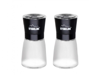 Stoneline | Salt and pepper mill set | 21653 | Mill | Housing material Glass/Stainless steel/Ceramic/PS | The high-quality ceramic grinder is continuously variable and can be adjusted to various grinding degrees. Spices can be ground anywhere betwee