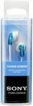 Sony MDR-E9LP/BLU - Earphones - Ear-Bud - Wired - 3.5 mm Jack - Blue NEW