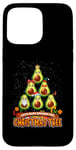 iPhone 15 Pro Max Avocado Tree Let's Guac around the Christmas Tree Vegetarian Case