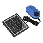 Pompe solaire pour bassin 3600 mAh Batterie intégrée 3 modes Réglable Résistant aux chocs Pompe à air portable étanche