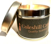 Coleshill Candle Co. - Scented Candle - Mens Fine Fragrance No. 208 - Smells like Black Orchid