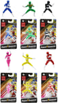 Limited Edition Power Rangers 2.5" Mini Figures -set of 6