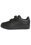 adidas Hoops 4.0 Shoes Chaussures, Core Black/Core Black/FTWR White, 21 EU