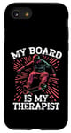 Coque pour iPhone SE (2020) / 7 / 8 Skateboard Funny Board Skater Stuff