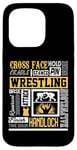 iPhone 15 Pro Wrestling Half Nelson Wrestler Adjectives Cross Face Case