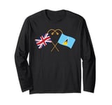 Saint Lucian Heritage UK Saint Lucian Long Sleeve T-Shirt