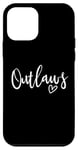 Coque pour iPhone 12 mini Outlaws High School Mascotte Sports Team Femmes Outlaws