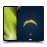 OFFICIAL NFL LOS ANGELES CHARGERS LOGO SOFT GEL CASE FOR APPLE SAMSUNG KINDLE