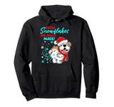 English Bulldog How Snowflakes Are Really Made Funny Dog Pullover Hoodie