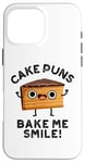 iPhone 16 Pro Max Cake Puns Bake Me Smile Funny Food Pun Case