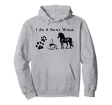 I am a simple woman dog coffee horse Pullover Hoodie