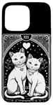 iPhone 15 Pro Max Tarot Card Mystic Cats | The Lovers Valentines Day | Couples Case