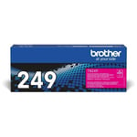 Toner med mycket hög kapacitet - BROTHER - TN249M - Magenta - 4000 sidor