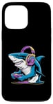 Coque pour iPhone 13 Pro Max Costume de requin pour adolescents - Jeu vidéo - Peluche requin