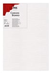 Kreul 601318-Canvas Board, Dimensions env. 13 x 18 cm, Carton à Peindre pour Peinture Acrylique et Gouache, contrecollé avec de la Toile, idéal pour Les débutants, Coton, White