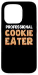 Coque pour iPhone 15 Pro Professional Cookie Eater Biscuits de pain d'épice