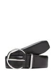 Calvin Klein Must Rnd Buckle Belt 3.0 Svart