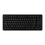 EPOMAKER Galaxy70 Clavier Gaming sans Fil, Clavier Mécanique 75% Aluminium, Clavier Programmable Filaire Bluetooth 5.0/2,4 GHz/USB-C, Hot-Swap Clavier Crémeux (Noir Rose, Zebra Switch)