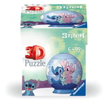 Ravensburger 3D 11597 – Puzzle Ball Disney Angel – pour Les Fans de Stitch à partir de 6 Ans, 11599