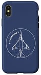 iPhone X/XS F-4 Phantom II American Jet Plane Badge Case