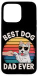 Coque pour iPhone 15 Pro Max West Highland White Westie Dad Best Dog Dad Fête des pères Homme