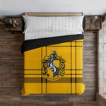 Påslakan Harry Potter Classic Hufflepuff Multicolour 175 Trådar 240 x 220 cm Säng 150/160