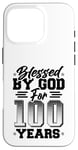 iPhone 16 Pro Blessed 100 Years Happy One hundred 100th 1925 Birthday Case