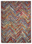 Homemaker Tropico Zig-Zag Rug - 120x170cm Multi Multicoloured Width 120Cm X Length 170Cm