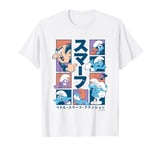 The Smurfs Gargamel Little Smurfs Attention Kanji Big Logo T-Shirt