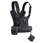 Cotton Carrier CCS G3 Camera Harness System for Two Cameras - Grey