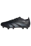 adidas Unisex Predator League Firm Ground Football Boots, Core Black/Carbon/Core Black, 4 UK