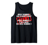 Mens Dad Is Always Right Funny Adult Joke Naughty Joke Humor Men Tank Top