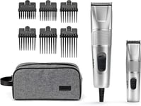 BaByliss Complete Men Hair Clipper Beard Trimmer Hair Cutting Machine Kit Gift