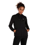 PUMA Women's ESS Small Logo Full-Zip Hoodie TR Sweat, Black-CAT, S