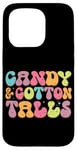 Coque pour iPhone 15 Pro Candy & Cotton Tails Colorful Fun Kids