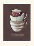 The Art Group Nicola Evans (Hot Chocolate) Mounted Print, Paper, Multi-Colour, 30 x 40 x 1.3 cm