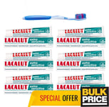 Lacalut Extra Sensitive Dentifrice 6-Pack Soin Doux Gencives Saines Dents Fortes