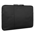 STILORD 'Wilson' Housse Cuir Macbook 13 Pouces Vintage Sac d'Ordinateur Portable Compatible avec 13,3 14 Pouces Organizer A4 Cuir Véritable, Couleur:Noir