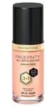 MAX FACTOR Facefinity All Day Flawless Foundation 3-in-1 C50 Natural Rose - 30ml