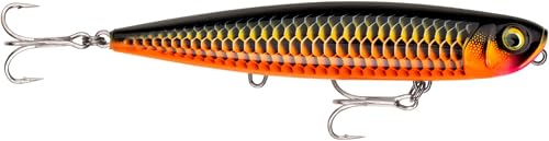 Rapala - Leurre de Pêche Precision Xtreme Pencil Exo Construction Plastique - Leurre Mer Flottant - Profondeur de Nage Surface - Taille 12,7cm / 26g - Fabriqué en Estonie - Red Dragon Arowana