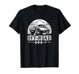 Retro Vintage 4x4 Off Road Car Off Road Truck Extreme 4wd T-Shirt