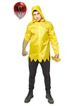 (PKT) (9912540) Adult Mens Georgie Costume Raincoat (Large) - Film 'IT'