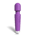 20 Function Wand Vibrator, Powerful Electric Handheld Massagers, Wand Vibrators, Magic Wand Vibrator, Electric Massager, Purple