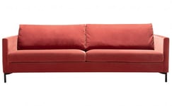 Impulse 4-sits Soffa Lux Classic Velvet Rasberry Pink