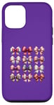 Coque pour iPhone 12/12 Pro Coquette Esthétique Saint-Valentin Noeuds Roses Cœurs