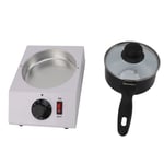 Chocolate Melting Machine Single Pot 30‑85℃ Manual Control 1kg Anti Stick Al HOT