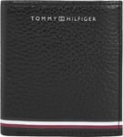 Tommy Hilfiger Homme Portefeuille Trifold avec Porte-Monnaie, Multicolore (Black), Taille Unique