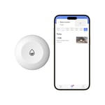 EZVIZ Water Leak Sensor, Requires Home Gateway, Wireless Mini Water Leak Detector, APP Instant Alerts, 1 Year Battery Life, IP67 Waterproof, Smart Home Alarm System, Work with EZVIZ Cameras (T10C)