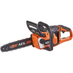 AEG - Tronçonneuse 18V BRUSHLESS, guide de 30 cm, vitesse de chaîne 10 m/sec, sans batterie ni chargeur, en carton  - ACS18B30-0